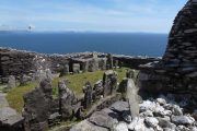 Auf den Spuren der frühchristlichen keltischen Heiligen in Irland. Skellig Michael