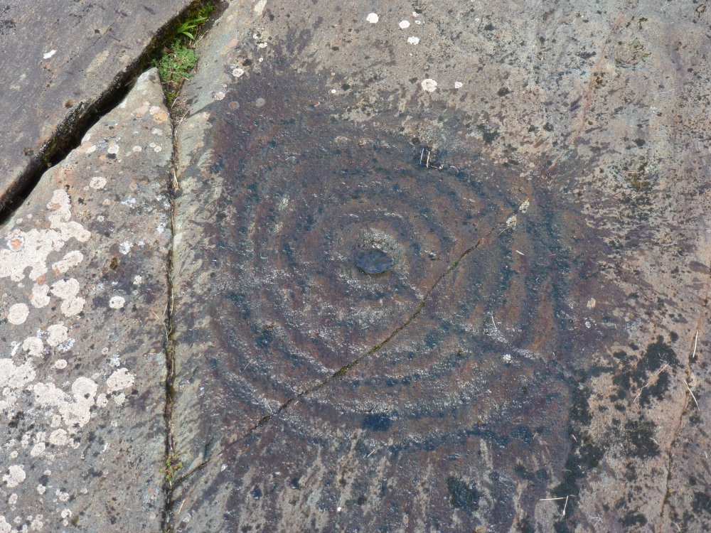 Felskunst Achnabreck, Schottland