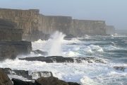 Cliffs Inish Mor waves